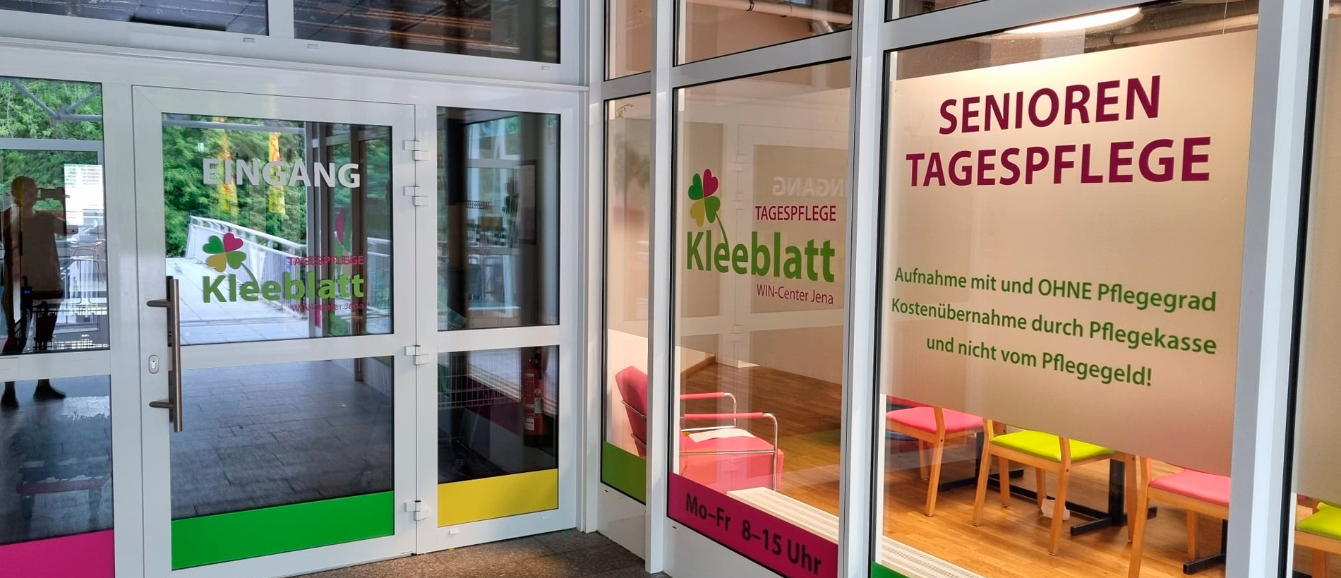 Eingangsbereich WIN_Center Jena